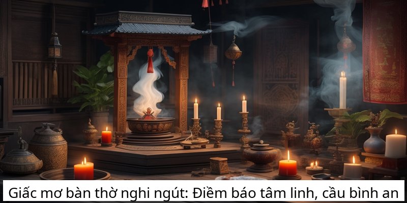 Giấc mơ bàn thờ nghi ngút: Điềm báo tâm linh, cầu bình an